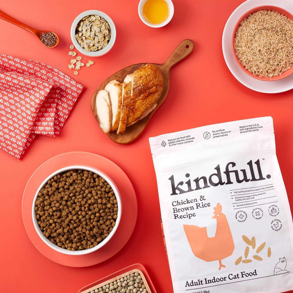 Chicken and Brown Rice Dry Cat Food L9730