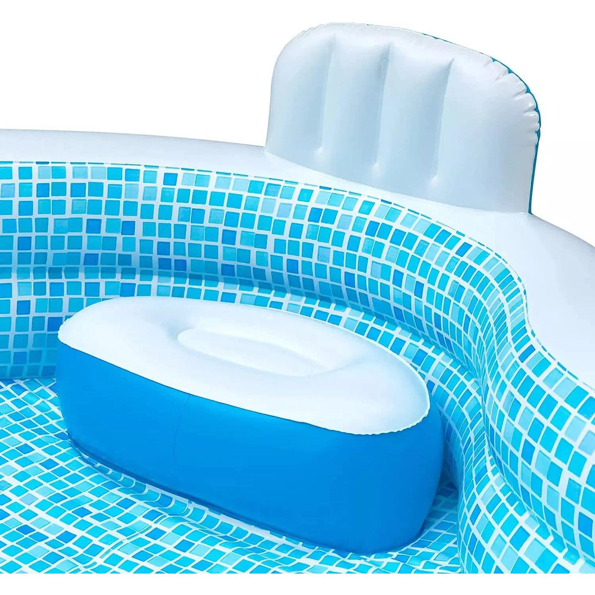10 Feet Long Inflatable Pool with 2 Seats H3008