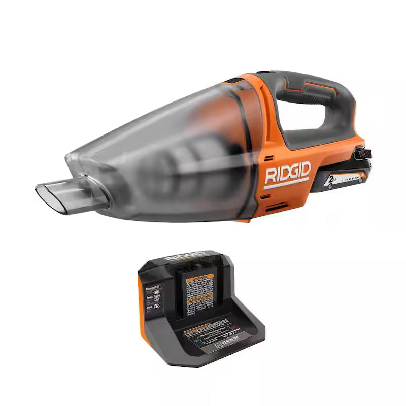 18V Cordless Hand Vacuum Kit with Battery and Charger I59523