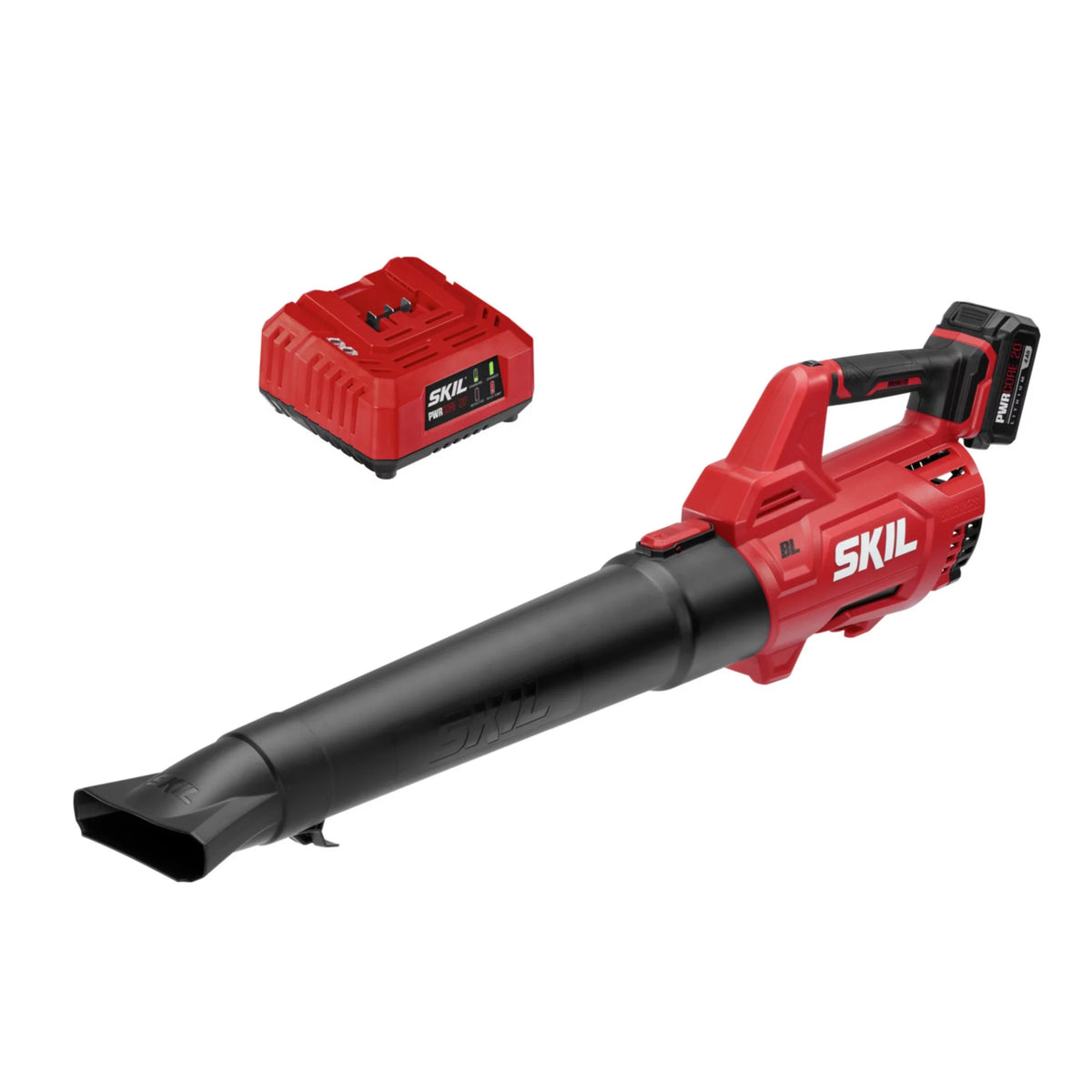 20V Brushless 400 CFM Leaf Blower with Battery & Charger Y21566