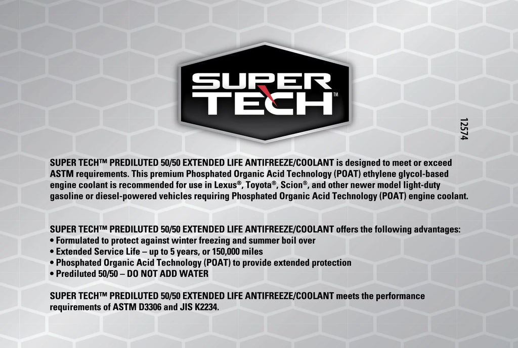 Red Antifreeze Prediluted 50/50 G5210