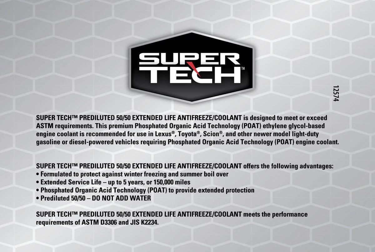 Red Antifreeze Prediluted 50/50 G5210