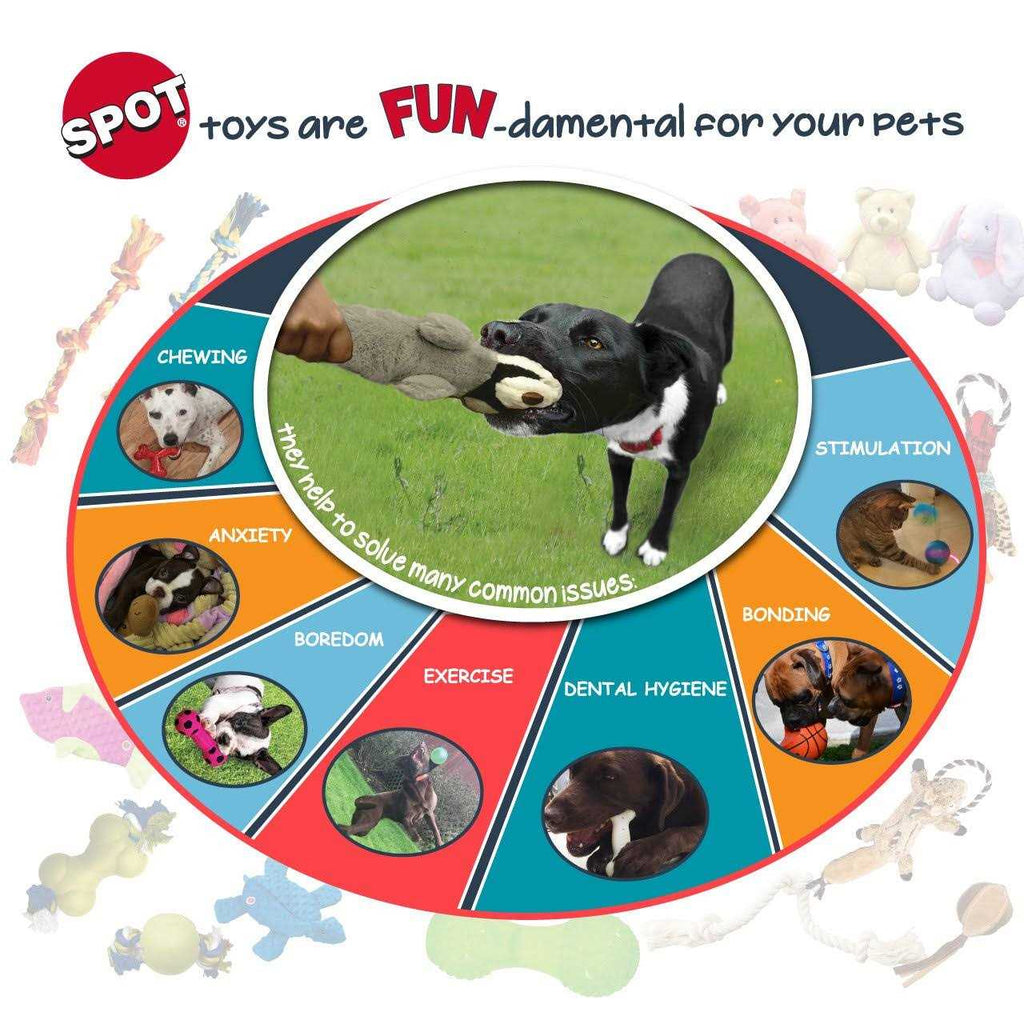 Plush Soccer Ball Dog Toy F358045