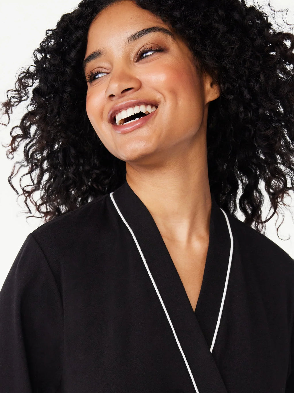 Women's Long Sleeve Wrap Robe I85084