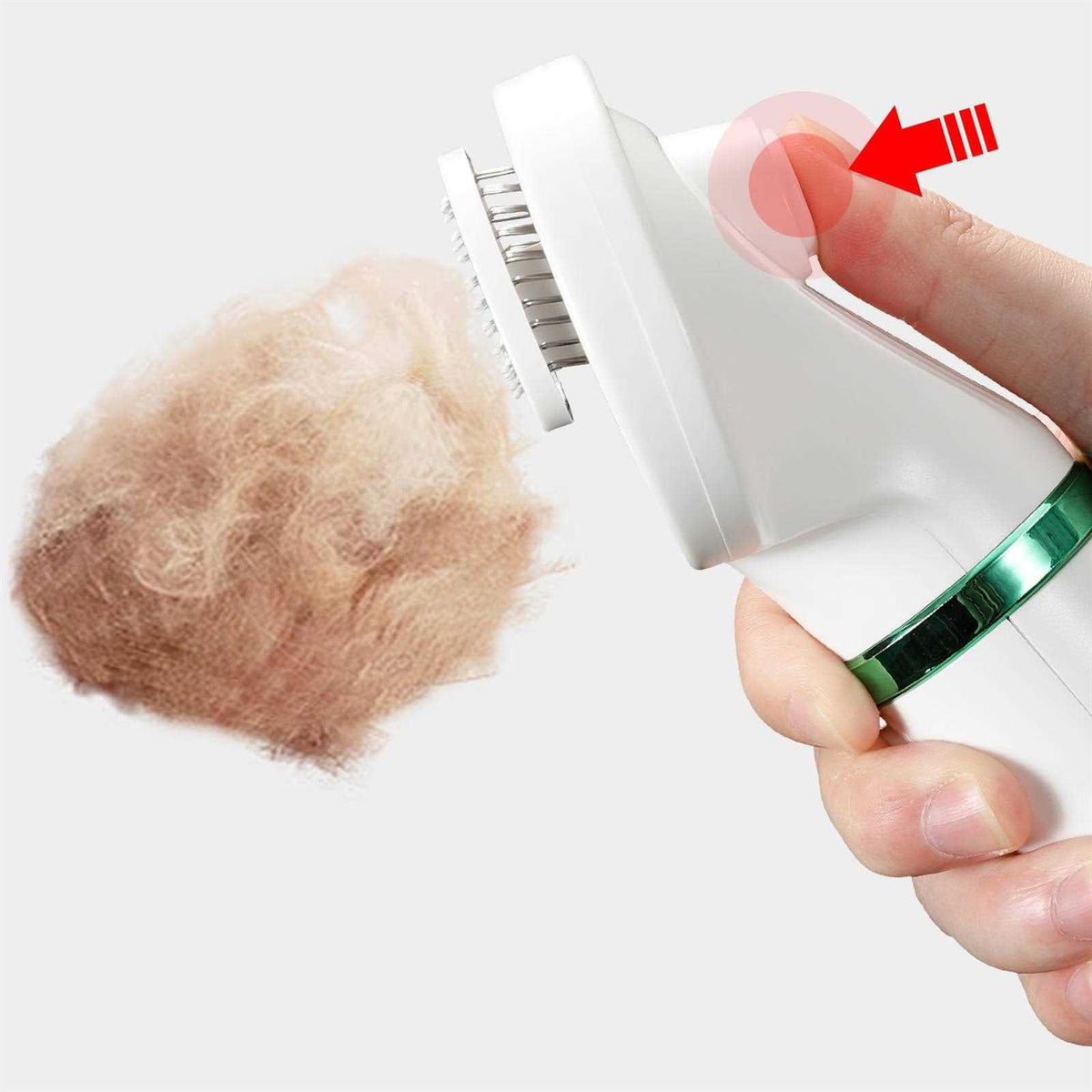 Pet Hair Dryer with Slicker Brush 3 Heat Settings M355