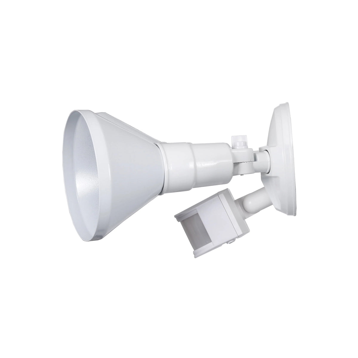 White Dual Head Motion Activated LED Security Flood Light L84793