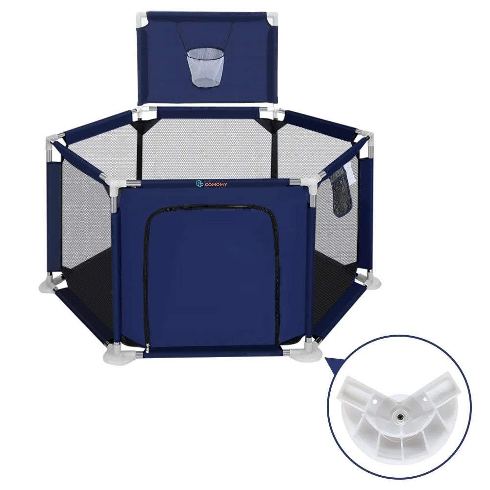 Blue Baby Playpen L2864