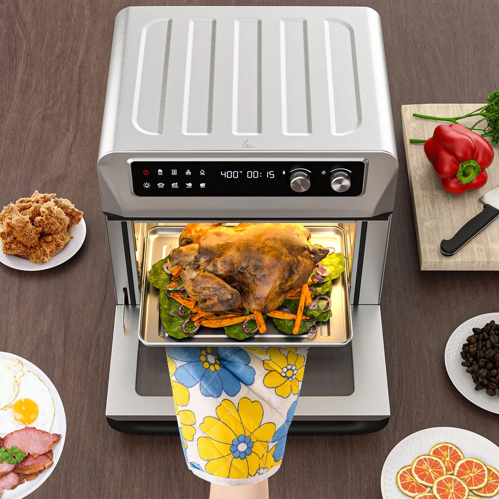 21QT Convection Air Fryer Toaster Oven 8-in-1 I208