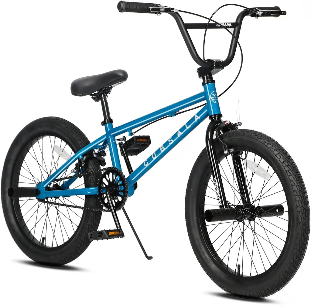 20 in Kids BMX Bike with 4 Pegs, Blue M112403