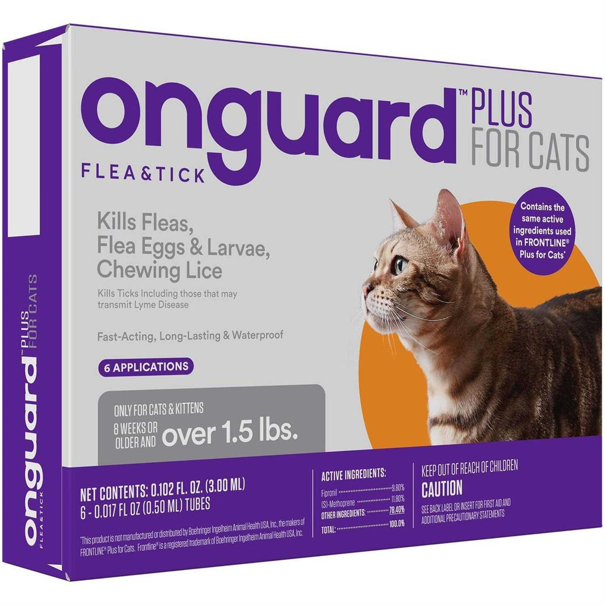 Flea & Tick Spot Treatment for Cats S8027