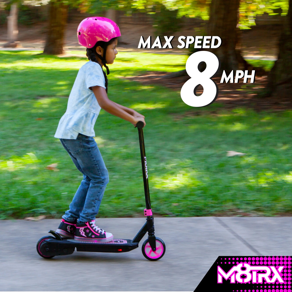 Pink 12V Electric Scooter Q83017