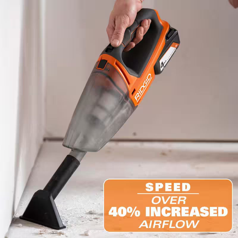 18V Cordless Hand Vacuum Kit with Battery and Charger I59523