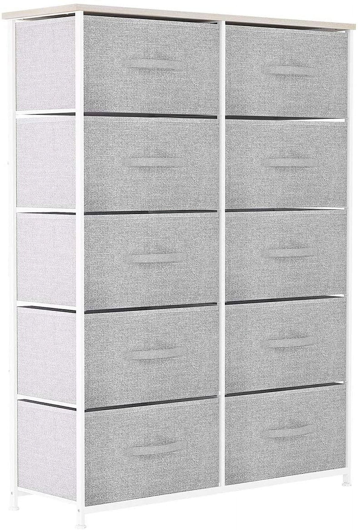 10 Drawer Fabric Storage Dresser Y5873