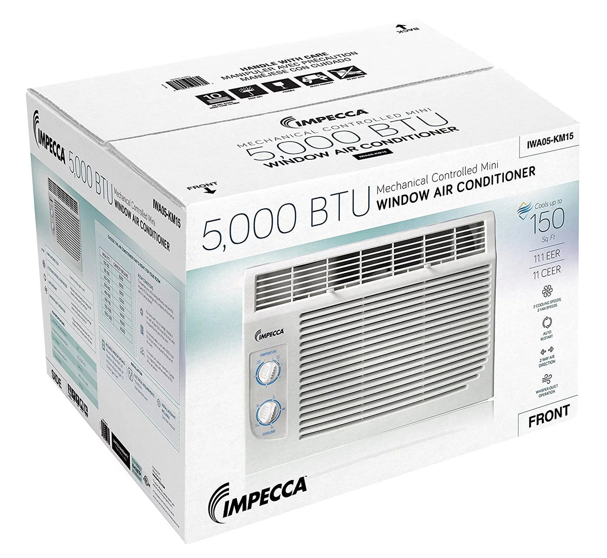 5,000 BTU Mini Window Air Conditioner X107727