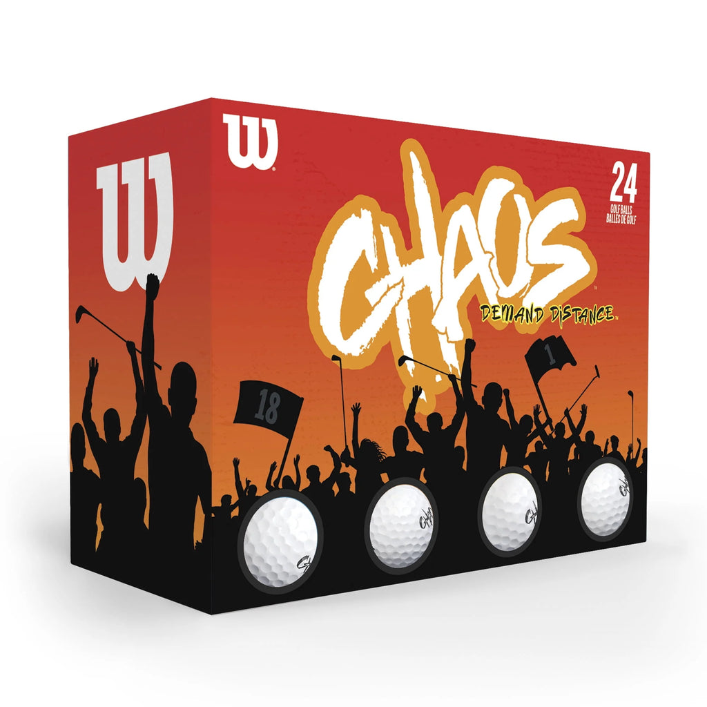 White 24-Pack Golf Balls C445