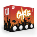White 24-Pack Golf Balls C445