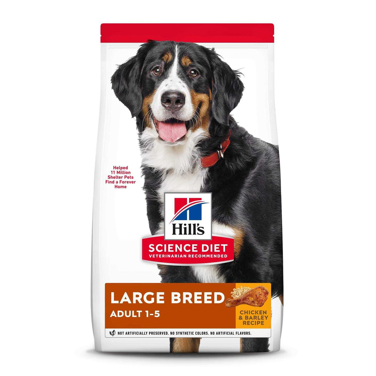 Adult Chicken & Barley Recipe Large Breed Dry Dog Food T2085