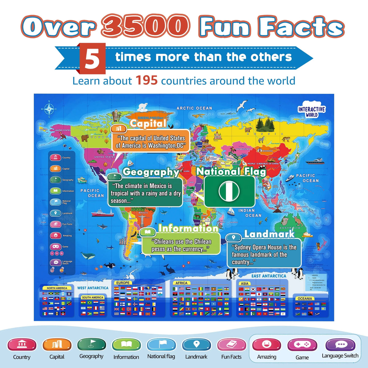 Educational Map Games for Kids X870